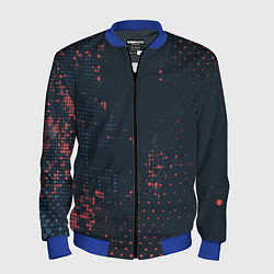 Мужской бомбер Брызги краски на стену