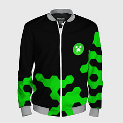 Мужской бомбер Minecraft game creeper