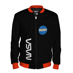 Мужской бомбер NASA logo usa space