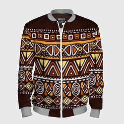 Мужской бомбер Африканский традиционный орнамент