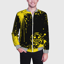 Бомбер мужской Трафальгар Д Ватер Ло прозвище пират, цвет: 3D-меланж — фото 2