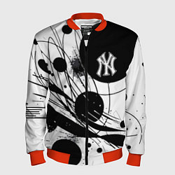 Мужской бомбер New York Yankees baseball team - abstraction