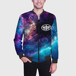 Бомбер мужской FAW space auto, цвет: 3D-черный — фото 2