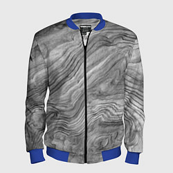 Мужской бомбер Текстура дерева - абстракция