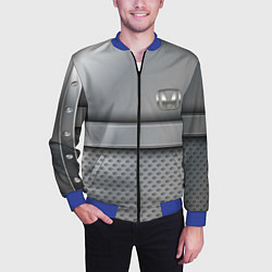 Бомбер мужской Honda metal, цвет: 3D-синий — фото 2