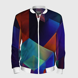 Мужской бомбер Геометрия мозаика