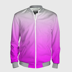Бомбер мужской Gradient color pink, цвет: 3D-меланж