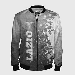 Мужской бомбер Lazio - grey gradient по-вертикали