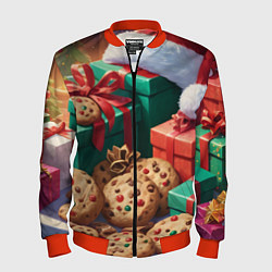 Мужской бомбер Рождественские подарки