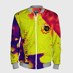 Мужской бомбер Serious Sam flame yellow