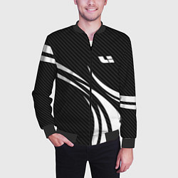 Бомбер мужской Lixiang - carbon black, цвет: 3D-черный — фото 2