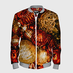 Мужской бомбер Новогоднее ёлочное украшение