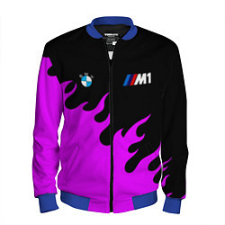 Мужской бомбер BMW flame