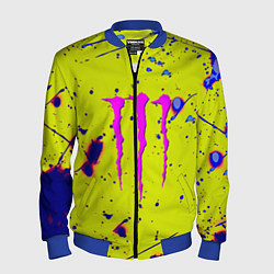 Мужской бомбер Monster energy краски