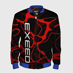 Мужской бомбер Exeed - red liquid