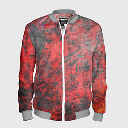 Мужской бомбер Абстракция - grunge vibe
