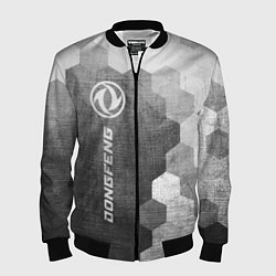 Мужской бомбер Dongfeng - grey gradient по-вертикали