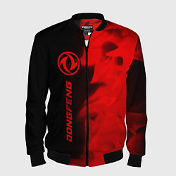 Мужской бомбер Dongfeng - red gradient по-вертикали