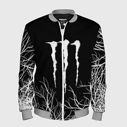 Мужской бомбер Monster energy лес