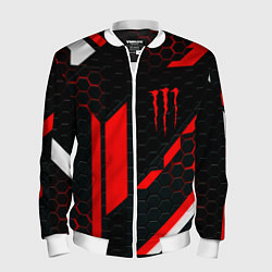 Мужской бомбер Monster energy sport geometry