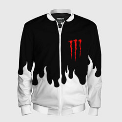 Мужской бомбер Monster energy red logo