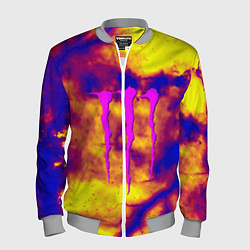 Мужской бомбер Monster energy storm grunge