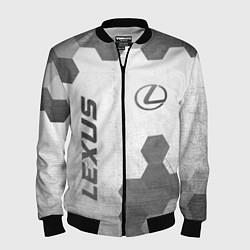 Мужской бомбер Lexus - white gradient вертикально