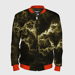 Мужской бомбер Lightning yellow