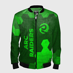 Мужской бомбер ARC Raiders - green gradient вертикально