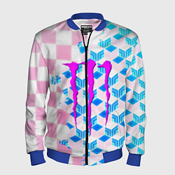 Мужской бомбер Monster energy neon anime