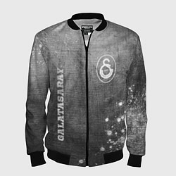 Мужской бомбер Galatasaray - grey gradient вертикально