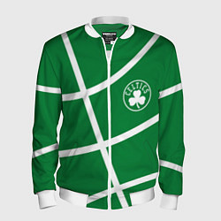 Мужской бомбер Boston Celtics green