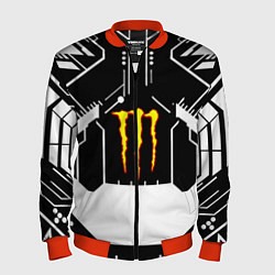 Мужской бомбер Monster energy geometry