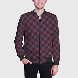Бомбер мужской Tartan, цвет: 3D-черный — фото 2