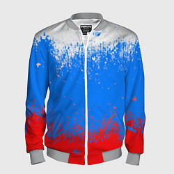 Мужской бомбер Патриот - флаг