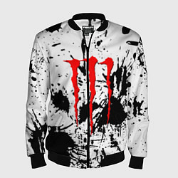 Мужской бомбер Monster energy краски