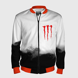 Мужской бомбер Monster energy splash smoke