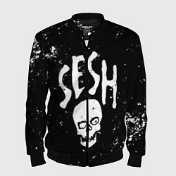 Бомбер мужской Sesh, цвет: 3D-черный