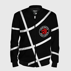 Мужской бомбер Торонто Рэпторс - текстура мяча