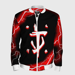 Мужской бомбер Doom красный шторм