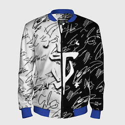 Мужской бомбер Doom автографы