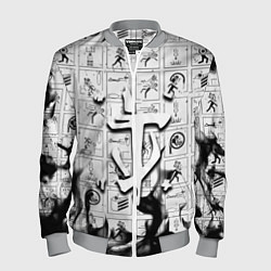 Мужской бомбер Doom x portal fire