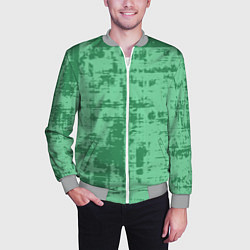 Бомбер мужской Текстура с потертостями, цвет: 3D-меланж — фото 2