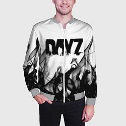 Бомбер мужской Dayz текстура огонь, цвет: 3D-меланж — фото 2