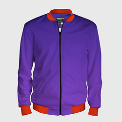 Мужской бомбер The color is purple