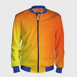 Мужской бомбер Color orange red