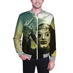 Бомбер мужской Slipknot, цвет: 3D-меланж — фото 2