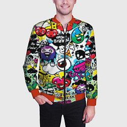 Бомбер мужской Bombing, цвет: 3D-красный — фото 2