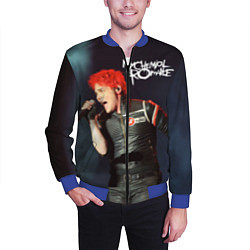 Бомбер мужской Gerard Way, цвет: 3D-синий — фото 2