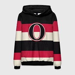 Толстовка-худи мужская Ottawa Senators O, цвет: 3D-черный